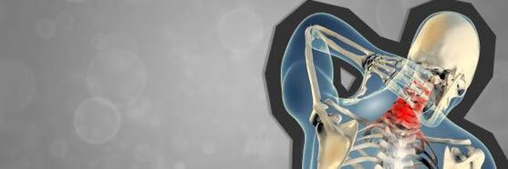 Osteochondrosis of the cervical column