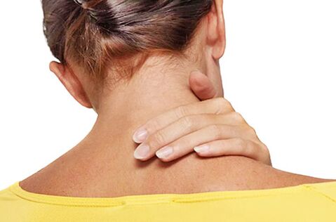 Manifestation of neck in the neck